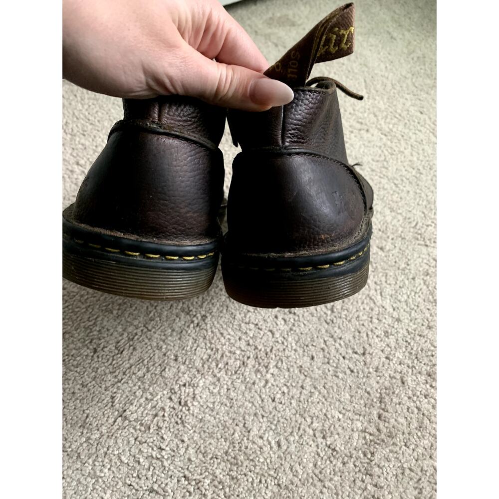 Dr Martens Sussex Brown Leather Chukka Boots Size 9 Mens - Picture 4 of 9
